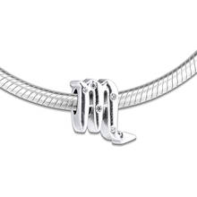 Abalorio brillante de invierno del zodiaco Escorpio, dijes de Plata de Ley 925, apto para pulseras, collar, regalo de Navidad, joyería fina 2024 - compra barato