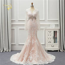 Jeanne Love 2022 New Arrival High Quality Wedding Dresses Button Closure Long Sleeves Robe De Mariage JLOV75988 Vestido De Noiva 2024 - buy cheap