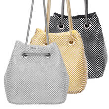 Женские сумочки с кристаллами Bee In Fly, вечерние сумочки-клатчи с медными цепочками, сумки на плечо, женская сумка 2024 - купить недорого