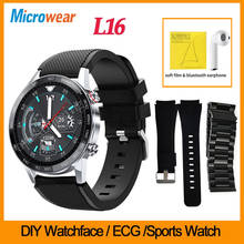 Original Microwear L16 Smart Watch Men IP68 Waterproof ECG Heart Rate Blood Pressure 360*360 L16 Smartwatch For Huwei Mobile 2024 - buy cheap