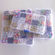 1000Pcs/set Mixed Letter Acrylic Beads 15 Different Types for DIY Bracelet Necklace Handmade Crafts Early Education Tools 2024 - buy cheap