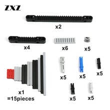 New Coming MOC Technic Parts Model Building Kits Accessory Axle Gear Racks Connector Compatible Model Technic Blocks 57pcs 2024 - buy cheap