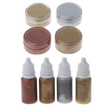 4 Colors Metal Brozne Golden Pearl Powder Epoxy Resin Colorant Glitter Marble Metallic Pigment Resin Dye Jewelry Making 2024 - buy cheap