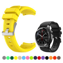 Gear S3 Frontier strap For Samsung Galaxy watch 46mm/huawei watch gt strap 22mm watch band sport pulseira correa bracelet belt 2024 - buy cheap