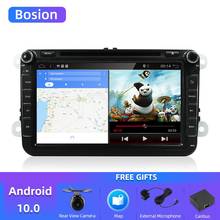 Bosion android 10.0 carro dvd rádio apto para rns510 vw passat jetta polo carro dvd gps estéreo golfe carro multimídia rds 65d-1 2024 - compre barato