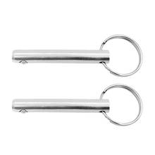 2pcs 0.39'' Diameter 316 Stainless Steel Quick Release Pull Ring Detent Pin 2024 - buy cheap