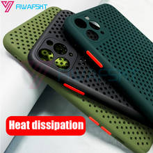 Heat Dissipation Case For iPhone 11 Pro Max X XS MAX XR 7 8 6 6S Plus SE 2020 2 Breathable Cooling Soft TPU Liquid Silicone Case 2024 - buy cheap