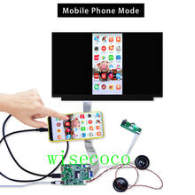Placa de controle para tela lcd de 13.3 polegadas, ips com saída de áudio tipo c, edp, suporte para celular, tablet e pc 2024 - compre barato