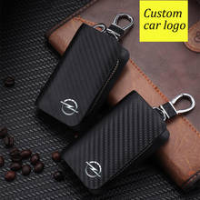 Car Key Case For Mazda 2 3 5 6 8 CX3 CX4 CX5 CX7 CX9 M2 M3 M5 M6 GT Leather Keychain Keyring Key Holder Remote Cover Bag Logo 2024 - buy cheap