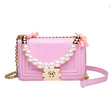 Sugao-Bolso cruzado rosa con perlas para mujer, bandolera de diseñador, a la moda, de lujo, de diseñador 2024 - compra barato