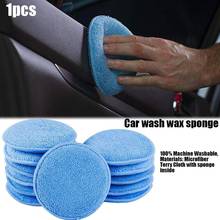 5pcs Microfiber Foam Sponge Polish Wax Applicator Pads Pad Polishing Auto Cleaning Accessories Home Car O8G4 2024 - buy cheap