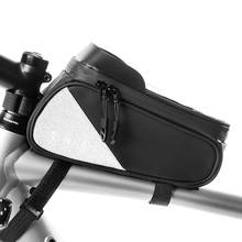 Bicicleta frente saco bycicle quadro ferramenta alforje mountain transport equitação uma bolsa de bicicleta para sacos caixa transportadora ciclismo acessórios 2024 - compre barato
