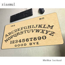 ouija board mouse pad 90x40cm mousepads Christmas gifts gaming mousepad gamer Adorable personalized mouse pads keyboard pc pad 2024 - buy cheap