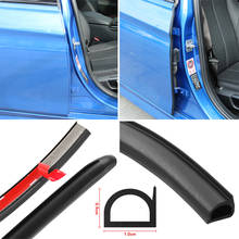 2PCS Car Door Rubber Seal Strip Filler for Skoda Octavia Yeti Roomster Fabia Rapid Superb KODIAQ Citigo 2024 - compre barato
