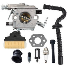 Ms 250 kit de ajuste de filtro de ar do carburador, para carburador stihl ms250 021 023 025 ms210 ms230 peças de reposição 2024 - compre barato