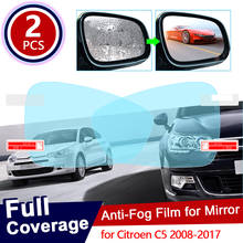 for Citroen C5 2008~2017 mk2 Full Cover Anti Fog Film Rearview Mirror Rainproof Anti-Fog Accessories Estate 2011 2012 2014 2015 2024 - buy cheap