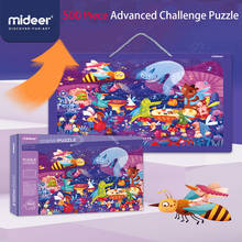 Mideer 500 Pcs Jigsaw Puzzle Children's Jigsaw Captain Bear's Masquerade Fun Toys Boys and Girls Challenge Puzzle Toy 2024 - buy cheap