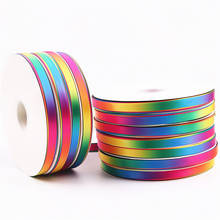 5Yards/Roll Best quality Silk Satin Ribbons arts crafts sewing ribbon handmade crafts materials gift wrap 10 mm JJ129 2024 - buy cheap