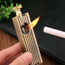 Retro Kerosene Lighter Flint Fire Starter Smoking Accessories Windproof Metal Creative Oil Cool Lighters Dropship Suppliers 2024 - buy cheap