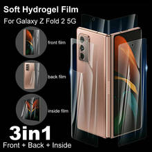 9D Soft TPU Hydrogel Film For Samsung Galaxy Z Fold 2 Front and Back UNBreakable Membrane Full Cover Screen Protector Film 2024 - buy cheap