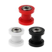 Hot New 1 Pc 10mm Chain Roller Pulley Tensioner Wheel Guide Per Pit Dirt Bike XR125 CRF50 KLX110 3 Colors High Quality 2024 - buy cheap