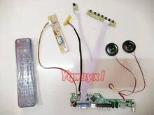 Yqwsyxl  With speaker Kit for  B170PW03 V.1 V1 TV+HDMI+VGA+AV+USB LCD LED screen Controller Driver Board 2024 - buy cheap
