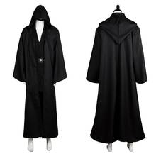 Star Cosplay Wars Anakin Skywalker Cosplay Costume Outfit Black Robe Cloak Jedi Knight Costume Outfit Halloween Costume 2024 - buy cheap