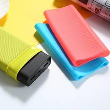 1PCS Full Protective Case Anti-slip Protective Silicone Power Bank Protective Cover For Xiaomi Portable Power 20000mah 2024 - buy cheap