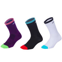 Comfortable Cycling Socks Men Women Outdoor Nylon Bicycle Sock Running Athletic Riding Bike Compression Sport Socks 2024 - buy cheap