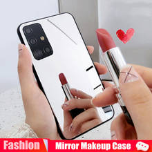 Mirror Case Cover Soft TPU for Samsung Galaxy S20 Ultra A51 A71 S10E S9 S8 Pius A30S A10 A20 A30 A50 A70 Note 10 Pro 9 8 Plating 2024 - buy cheap