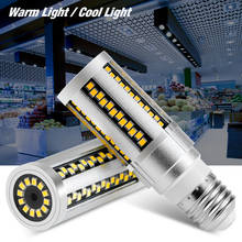 Bombilla de Bombilla LED tipo mazorca E27, lámpara de vela LED de 220V, sin parpadeo, Bombilla alta brillante, candelabro LED de 15W y 20W, ampolla de pasillo y taller 2024 - compra barato