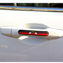 4pcs Car Door Scratch Protector Anti-Collision Stickers Cartoon Car Door Bump Protector PVC Sticker Car Auto Accessories For Car 2024 - buy cheap
