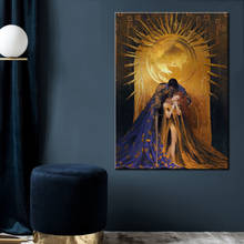 Настенная картина с австрийским Густавом климтом, абстрактная картина для украшения гостиной в скандинавском стиле, модульные постеры 2024 - купить недорого