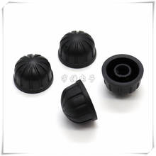 10 Piece 19.5mm*12.5mm Hemispherical Plastic Knob Flower Shaft/Half Shaft Potentiometer Knob Cap 2024 - buy cheap