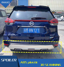 Para Nissan X-TRAIL Body kit spoiler 2017-2019 Para X-TRAIL ABS Amortecedor dianteiro Difusor Traseiro lip spoiler traseiro Amortecedores protetor 2024 - compre barato