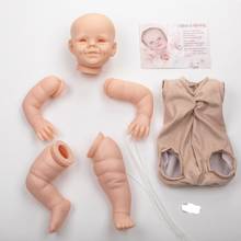 NPK 21inches Reborn Doll kit Shaya Popular Sweet Face Fresh Color Soft touch with Certificate 2024 - buy cheap