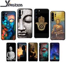 Мягкий черный телефонный чехол Yinuoda Buddha funda для Huawei P9 lite 2016 2017 P 10 P20 PRO P30 P40 lite P smart 2019, чехлы 2024 - купить недорого