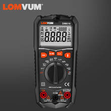 LOMVUM NCV Digital Multimeter 6000 counts Auto Ranging AC/DC voltage Meter Tester 2024 - buy cheap