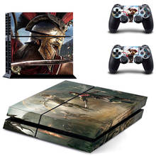 Armor Warrior Style Decal Skin Sticker for PS4 Playstation 4 Console Film + 2Pcs Controllers Protective Cover DPTM2386 2024 - buy cheap