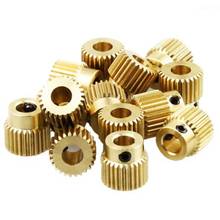 12PCS Mk7 MK8 Extrusion Gear 26 Tooth Teeth Brass Drive Gear Feeding Gear Wheel for Anet A8 CREALITY 3D Printer Extruder 2024 - buy cheap