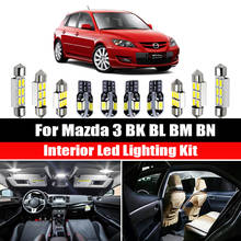 For Mazda 3 BK BL BM BN 2004-2020 Vehicle Car Lighting Accessories Canbus LED Interior Map Dome Trunk Light Bulbs Upgrade Kit 2024 - buy cheap