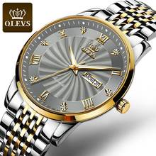 OLEVS Men Mechanical Watch Top Brand Luxury Automatic Watch Sport Stainless Steel Waterproof Watch Men relogio masculino 6630 2024 - buy cheap