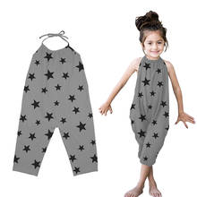 Girls Summer Flower Halter Sleeveless Romper Jumpsuit Overalls Clothing Infant Children Playsuit Outfits 2024 - buy cheap