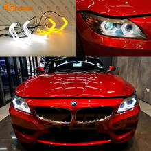 Para bmw z4 e89 pré facelift 2009 2010 2011 2012 2013 conceito ultra brilhante m4 estilo icônico led angel eyes halo anéis luz do dia 2024 - compre barato