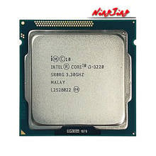 Intel processador, processador de 3220 ghz dual-core para cpu, 3m 55w, lga 3.3 2024 - compre barato