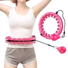 Slimming Circle for Adults Beginners 24 Knots Abdoment Fitness Beauty 2 in 1 Detachable Training Weight Reducing Ring 2024 - buy cheap