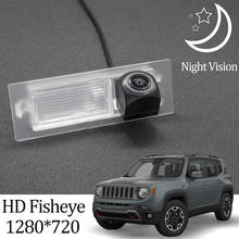 Owtosin-cámara de visión trasera para coche, accesorio de aparcamiento, ojo de pez, HD 1280x720, para Jeep Renegade 2015, 2016, 2017, 2018, 2019 2024 - compra barato