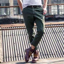 New Style Casual Pants Men Straight Long Trousers Military Men's Fashion Pants Brand Cargo Clothing Hommes Pantalones Jogger 21 2024 - buy cheap