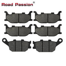 Road Passion Motorcycle Front and Rear Brake Pads for YAMAHA FZ6R XJ6N XJ6F XJ6S 600 XJ6SP 600 XJ6-N FZ6 FZ600 Naked XJ6-N XJ6-F 2024 - buy cheap