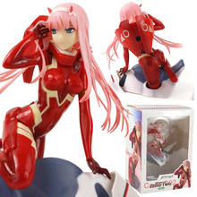 Figuras de acción de Darling in the FRANXX para niños, modelo coleccionable de PVC de 15cm, Zero Two 02, ropa roja 2024 - compra barato